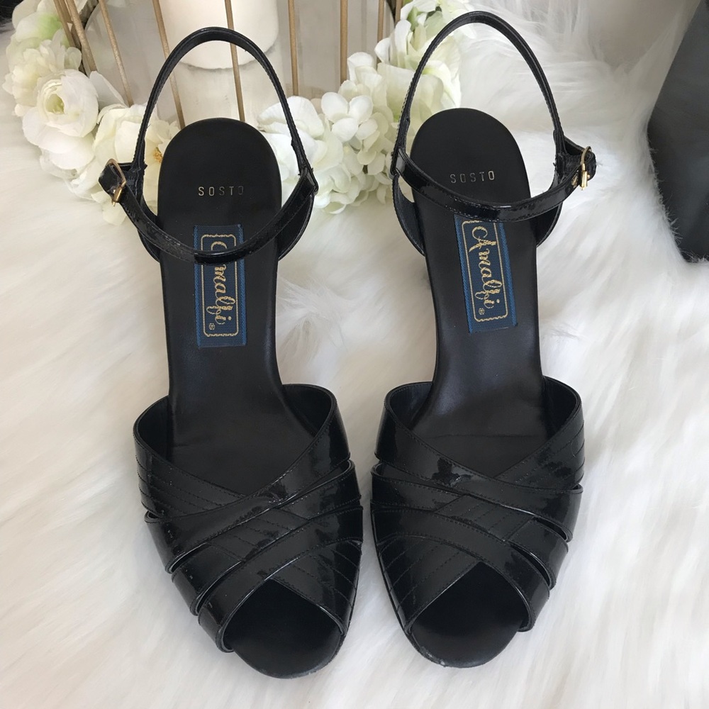 Amalfi black patent